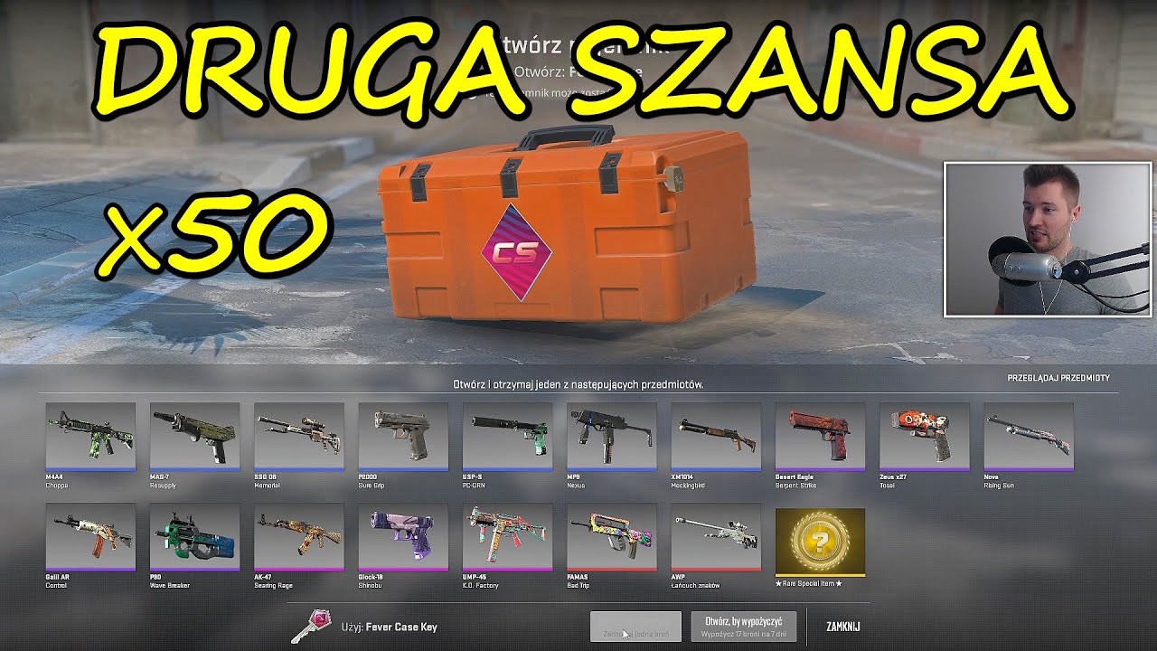 Dałem Fever Case drugą szansę (opening x50) | Mervo
