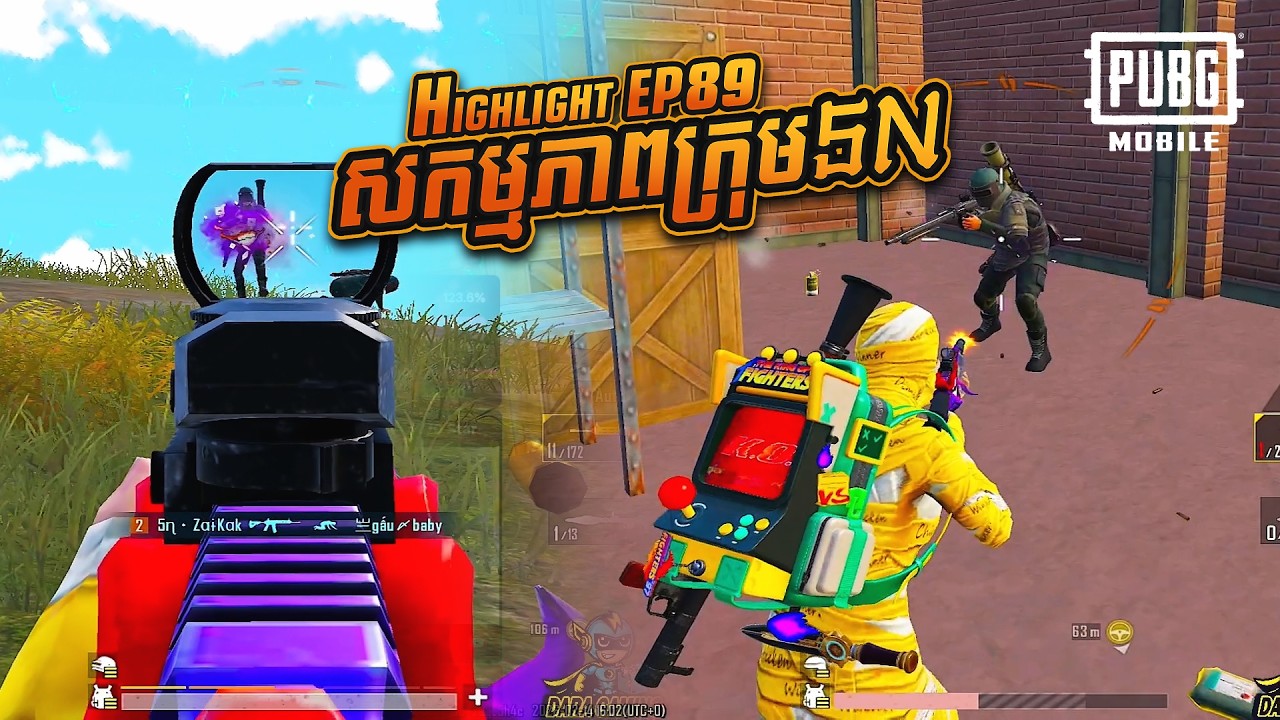 PUBG MOBILE PAYLOAD 3 😍 សកម្មភាពក្រុម 5N [ភាគ89]