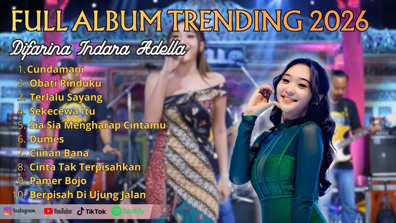 Best of Difarina Indra Adella 🎤 Kumpulan Lagu Dangdut Koplo Adella Terpopuler Sepanjang Masa