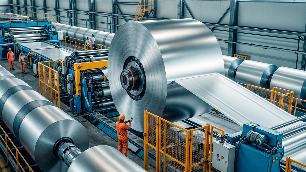 Wie Wird Alufolie Gemacht? Von 10 Tonnen Bl&ouml;cken zu 6 Mikrometer D&uuml;nn! 🔥📏✨