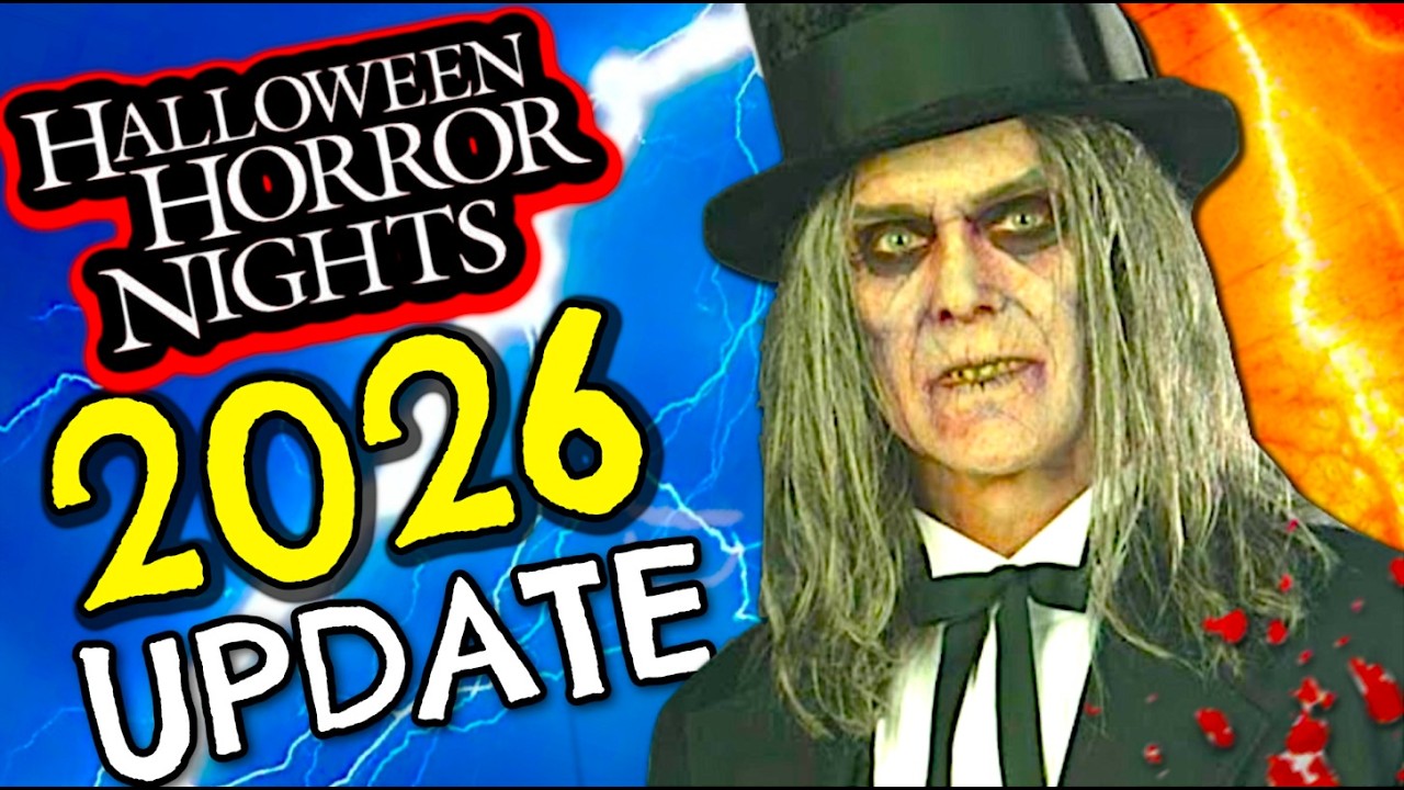 Halloween Horror Nights 2026 ICONS SCARE ZONE UPDATE | HHN 35