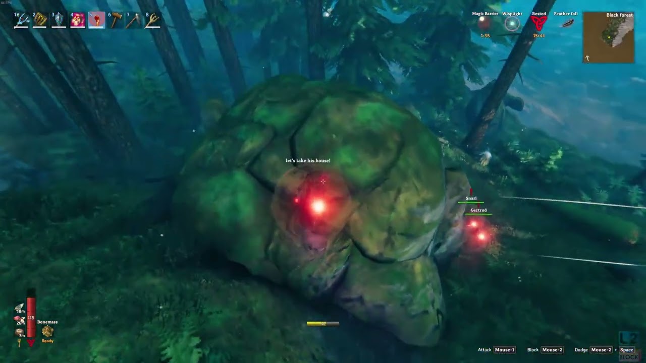 Valheim - Snapshot - Troll Hunt with Friends - Dead Raiser Skeletons