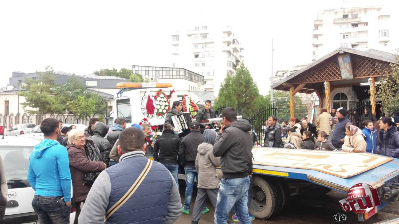 Inmormantare Ionut Zorila accident Vulturu