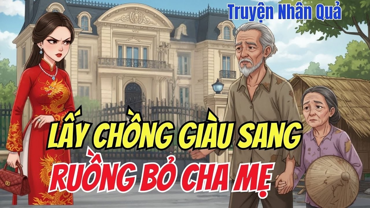 Chuyện Nhân Quả: Lấy Chồng Giàu, Ruồng Bỏ Cha Mẹ Nghèo– Quả Báo Nhãn Tiền Không Chừa Một Ai