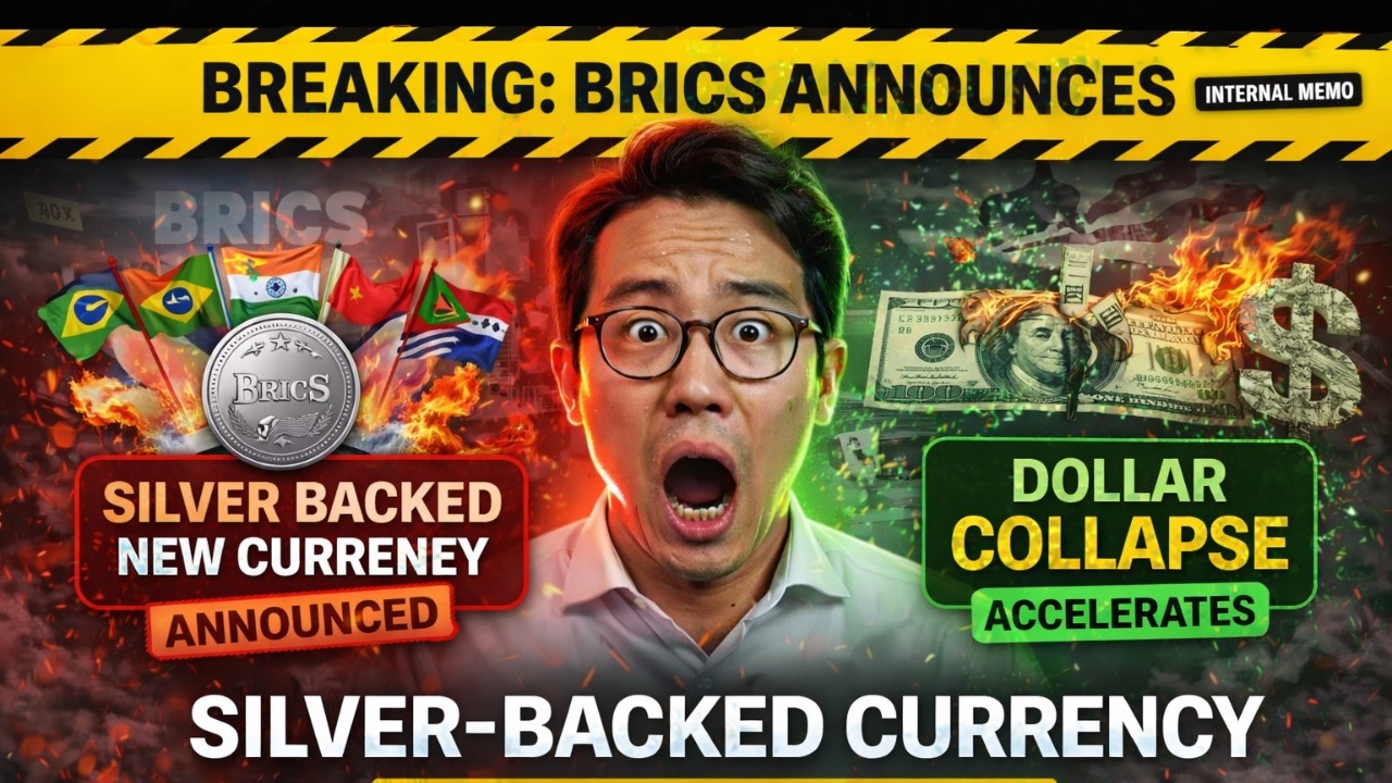 BREAKING: BRICS Announces Silver-Backed Currency — Dollar Collapse Accelerates
