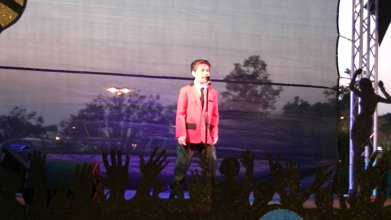 Giancarlo's performance in Chula Vista's Got Talent... Frankie Valli's Sherry
