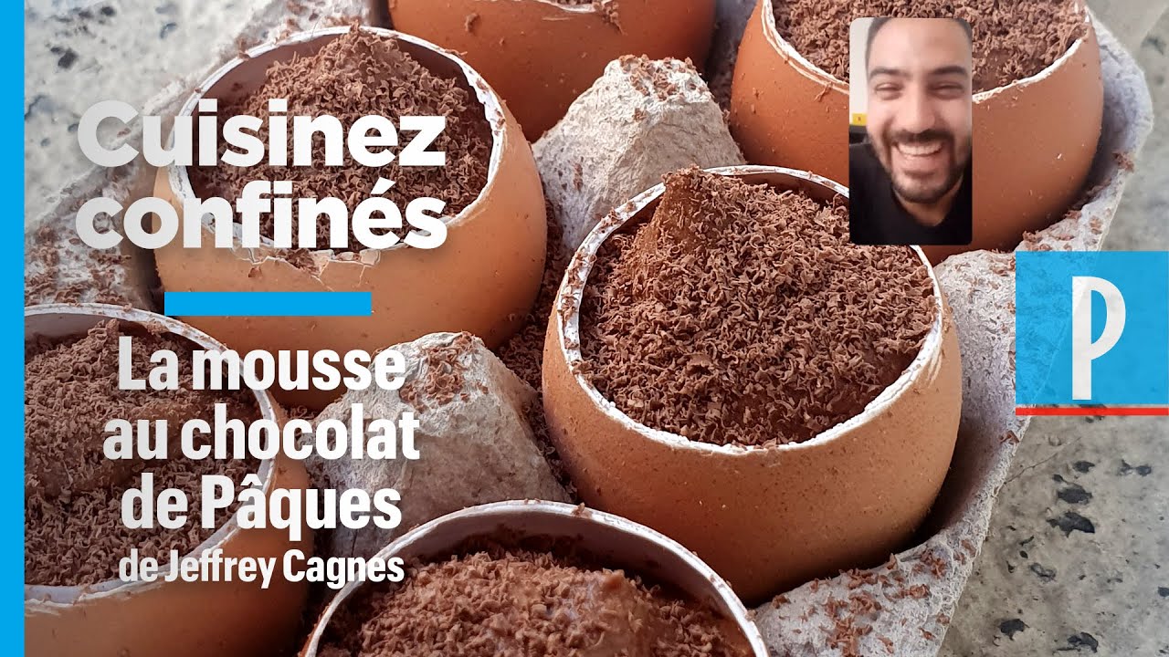 La recette de la mousse au chocolat de Jeffrey Cagnes