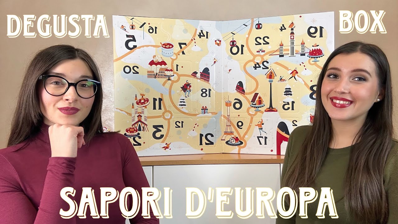 APRIAMO IL CALENDARIO DELL&rsquo;AVVENTO SAPORI D&rsquo;EUROPA DI DEGUSTA BOX 🎁 #avvento #calendar GA 