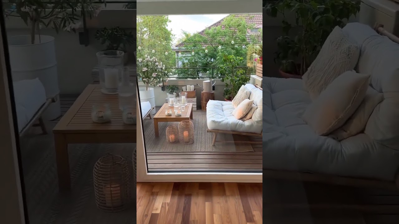 Latest balcony decor- when living extends from interior to exterior| balcony-the second living room