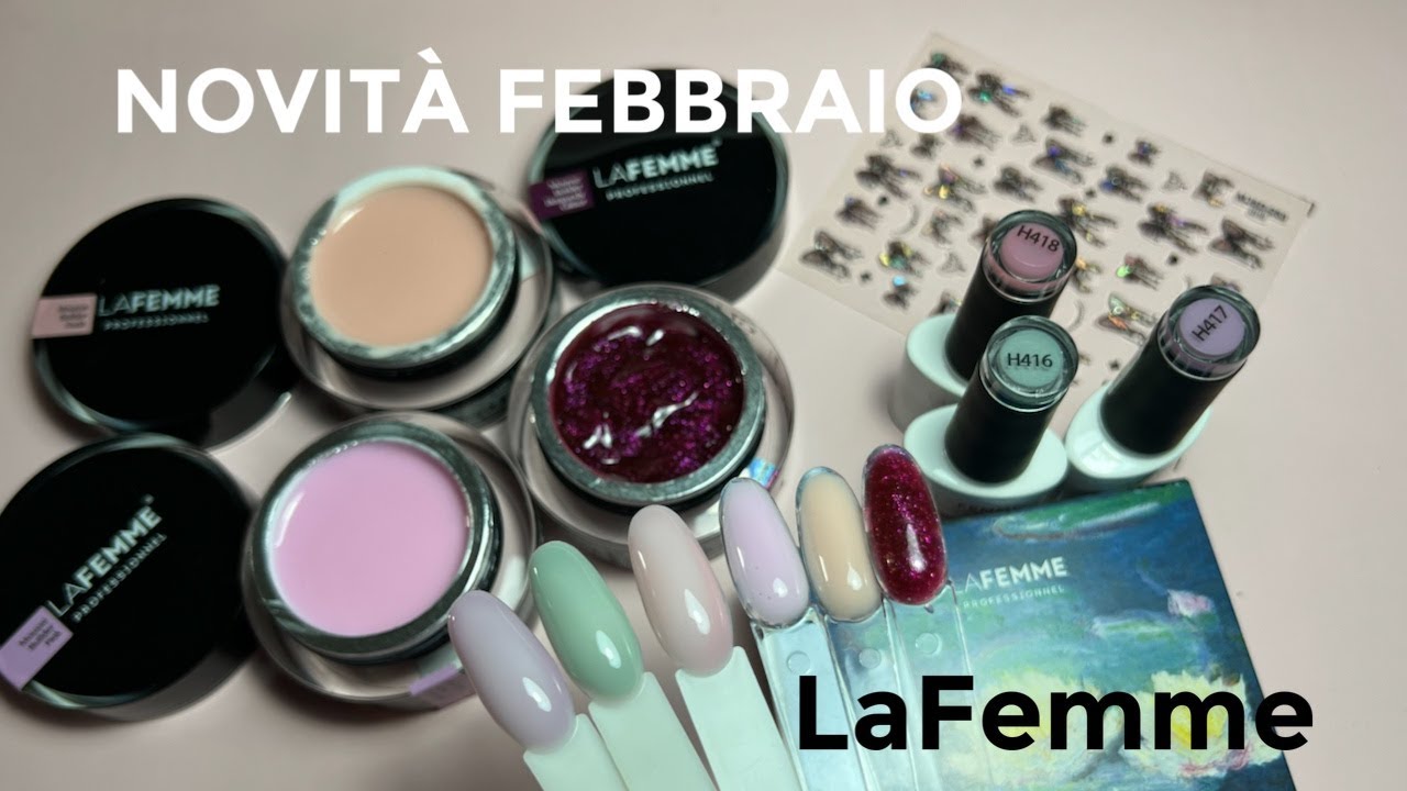 NOVITA LA FEMME DI FEBBRAIO| 🪷 NUOVI COLORI E NUOVO GEL MOUSSE NUDE |Makolina95|