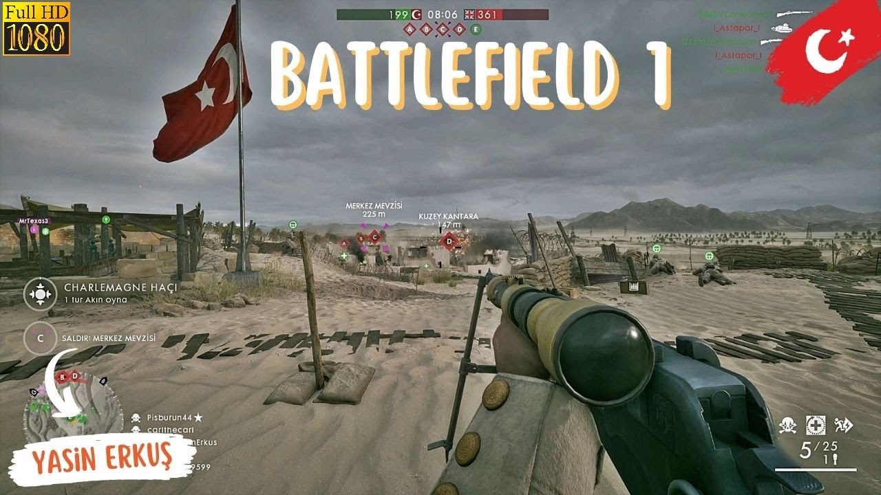 Battlefield 1 Kafamı Bozdu Dostlar