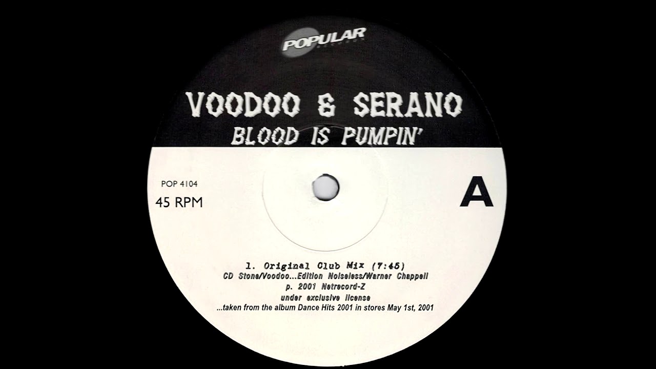 Voodoo & Serano - Blood Is Pumping (Original Club Mix) [HQ]