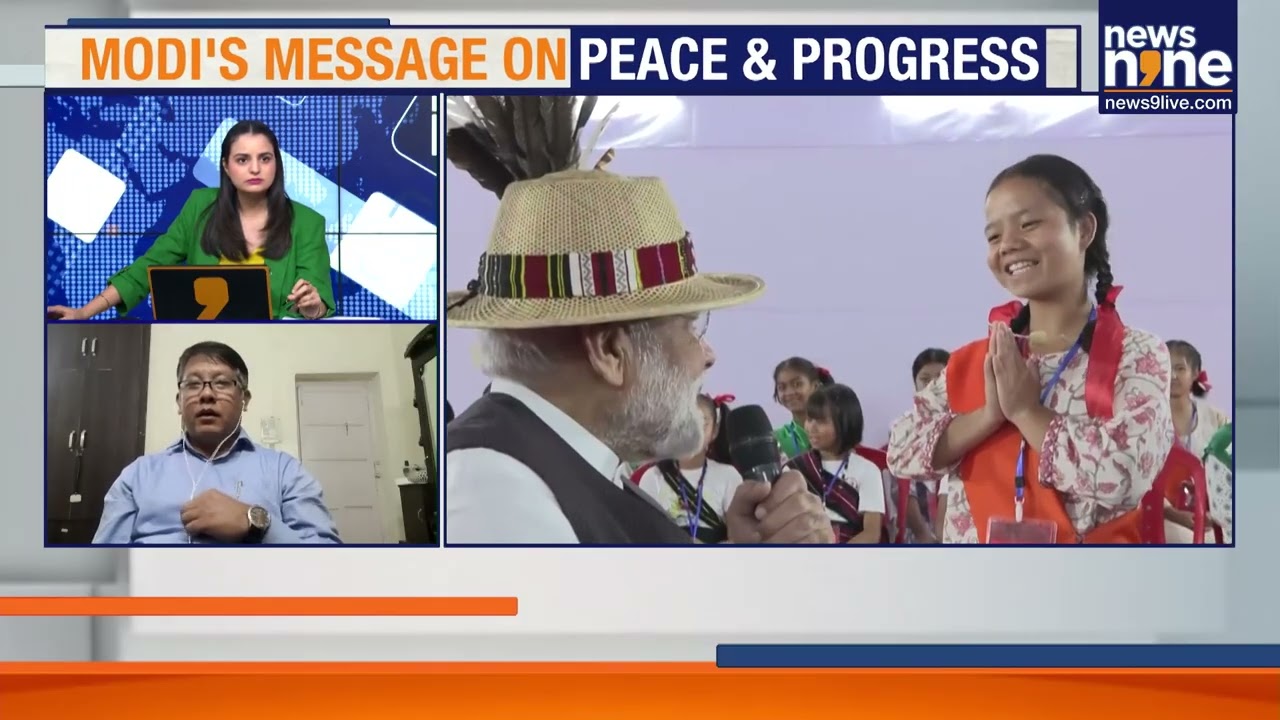 PM Modi Unveils ₹7,300 Cr Projects in Manipur, Vows &lsquo;New Dawn&rsquo; | News9