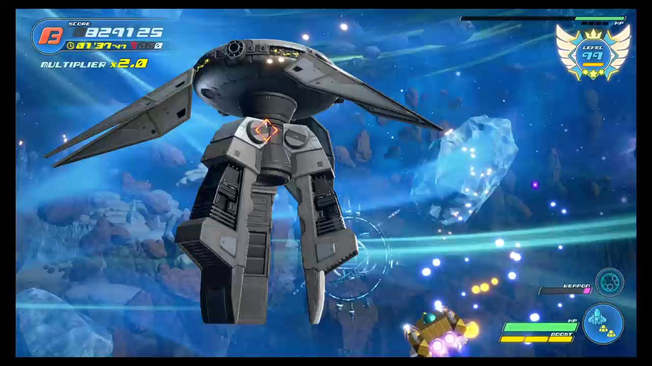 Kingdom Hearts 3: Schwarzgeist (No Damage, A-Rank)