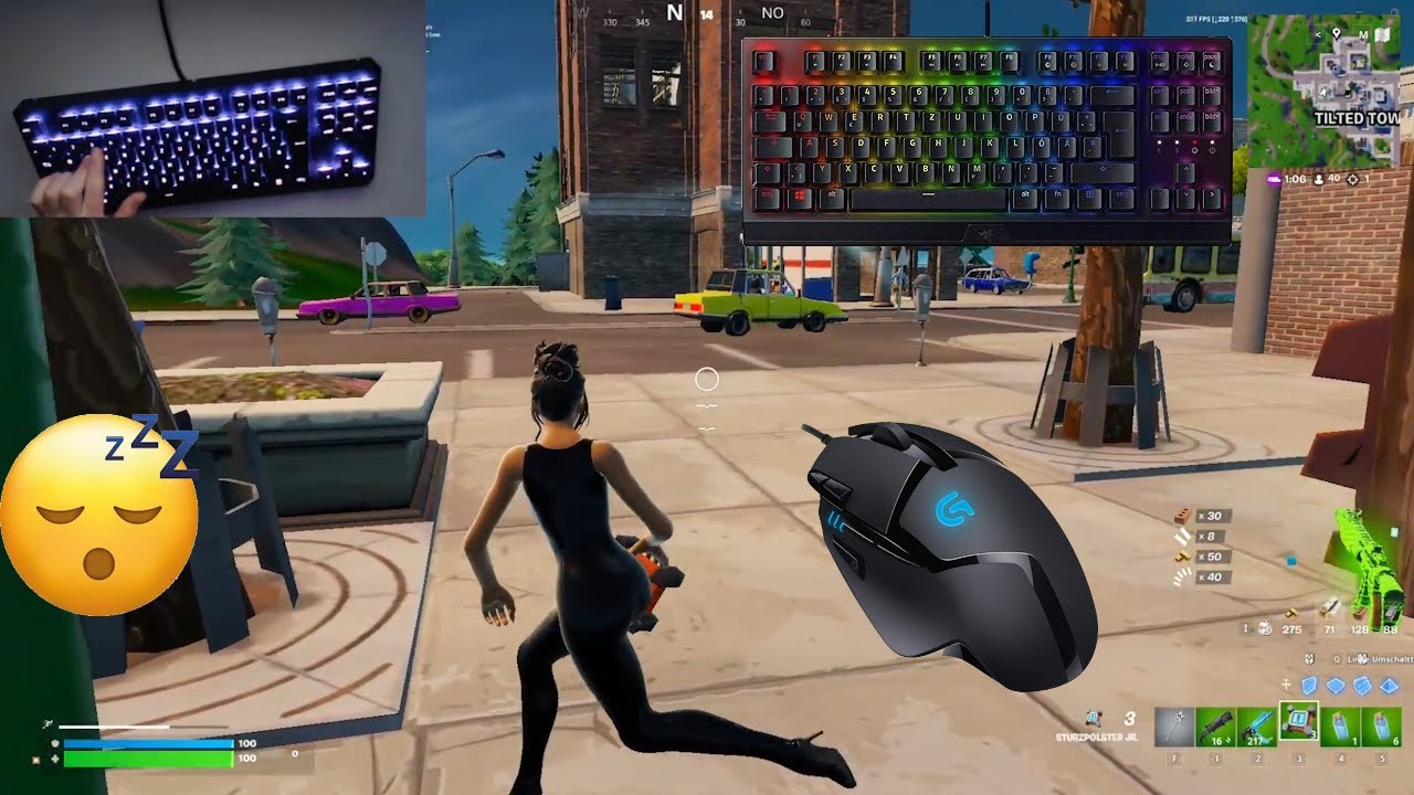 Razer Blackwidow V3 Tenkeyless😴 Fortnite Ranked Reload 🏆 Satisfying Keyboard Fortnite 240 FPS 4K