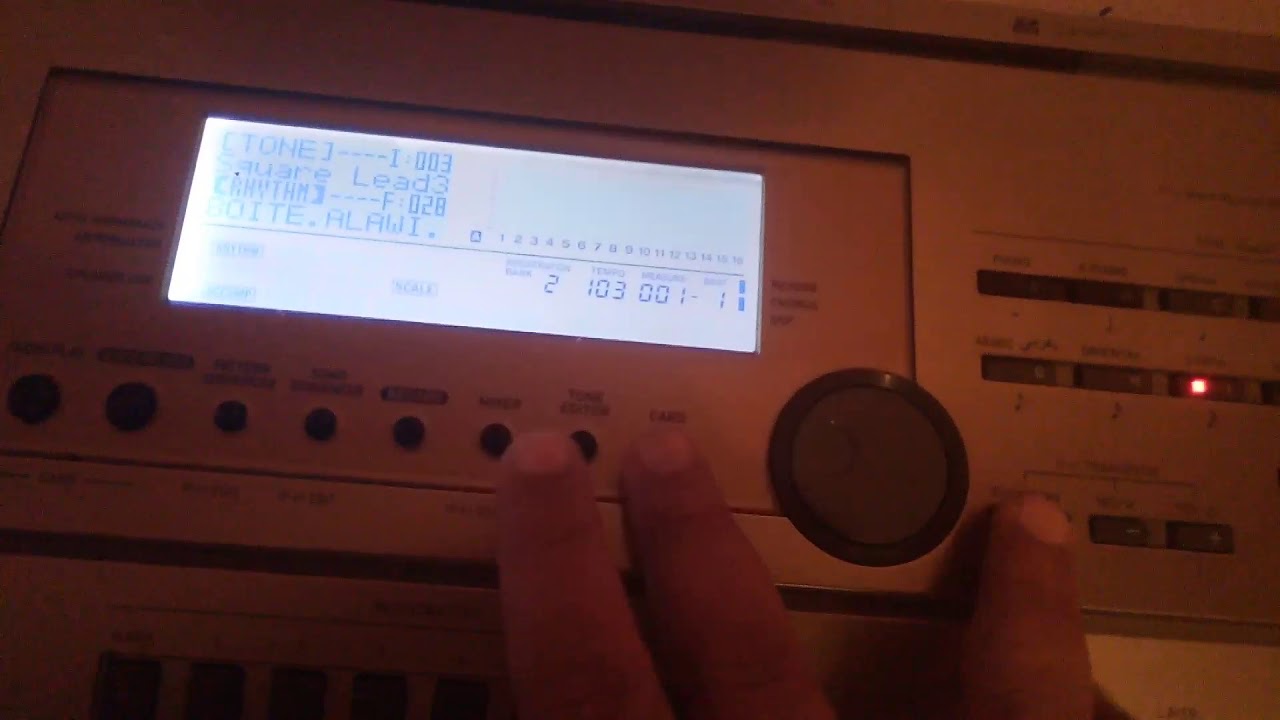 طريقة تحميل ايقاعات casio at3 oriental (الجزء الثاني)