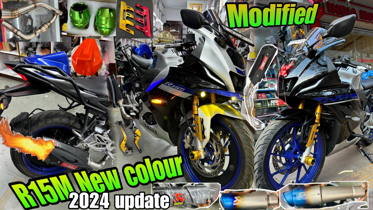 R15M New model carbon Modified | R15m modified exhaust | R15m modification😎