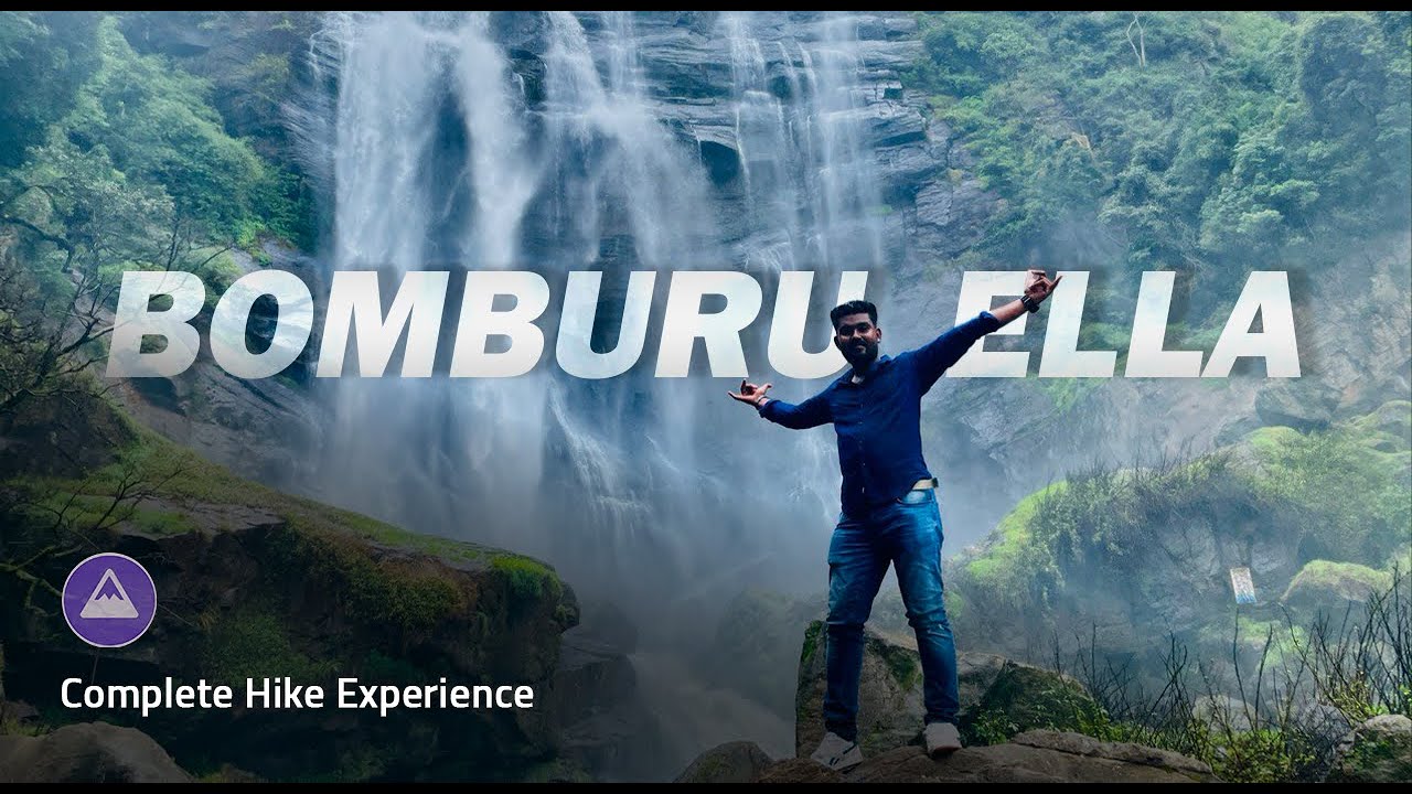 Bomburu Ella Waterfall SRI LANKA, Nuwara Eliya Travel Vlog