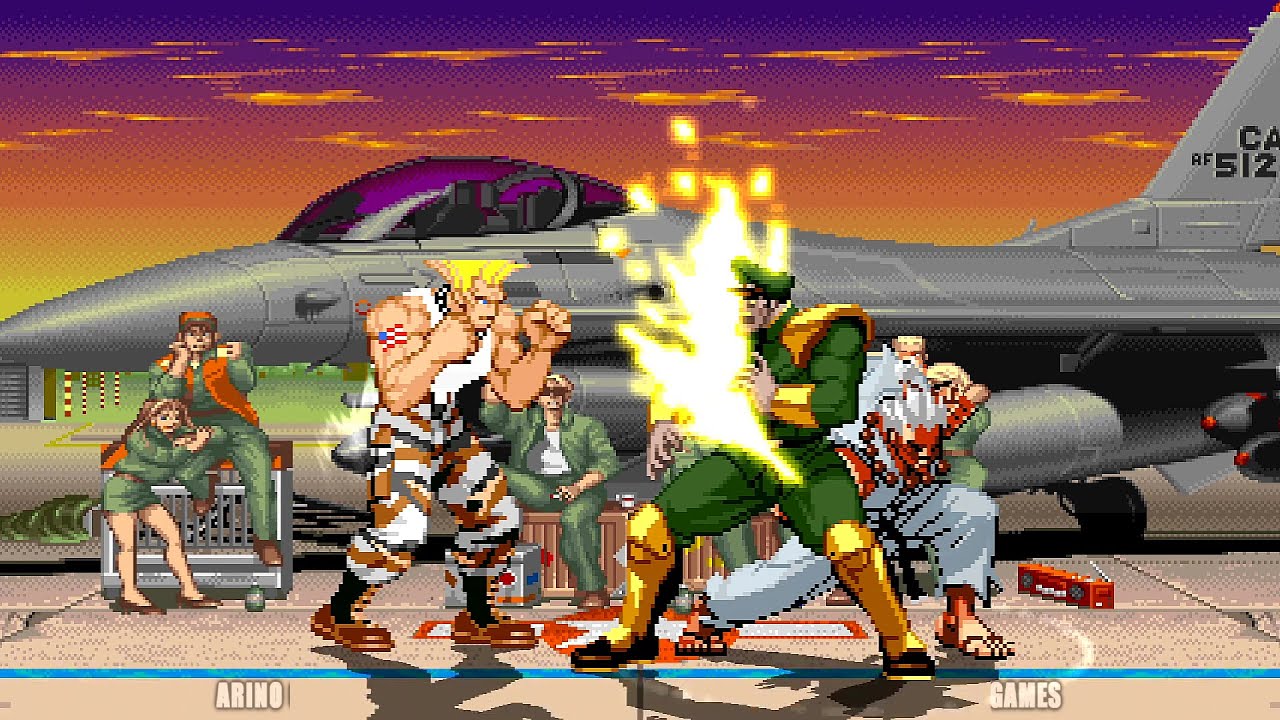 WIND GUILE VS SHIN AKUMA!