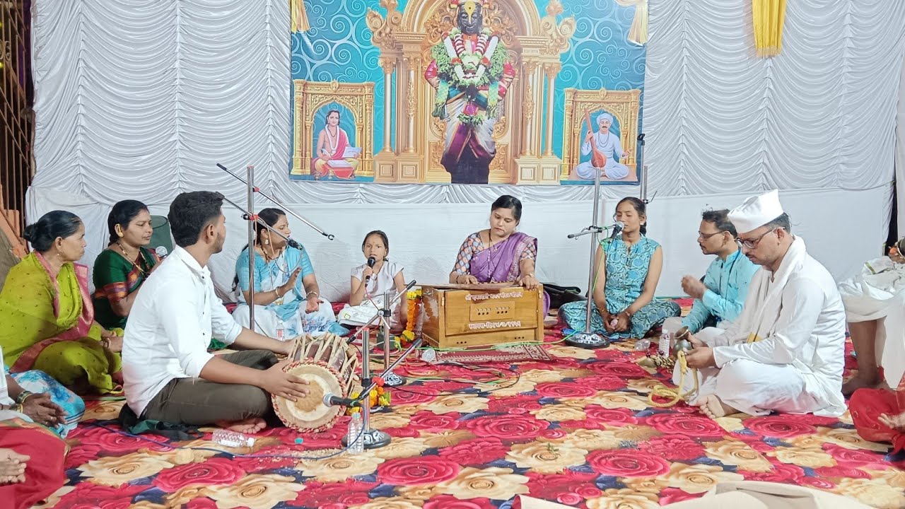 अखंड हरिनाम सोहळा ठिकाण श्रीराम मंदिर मोरावे