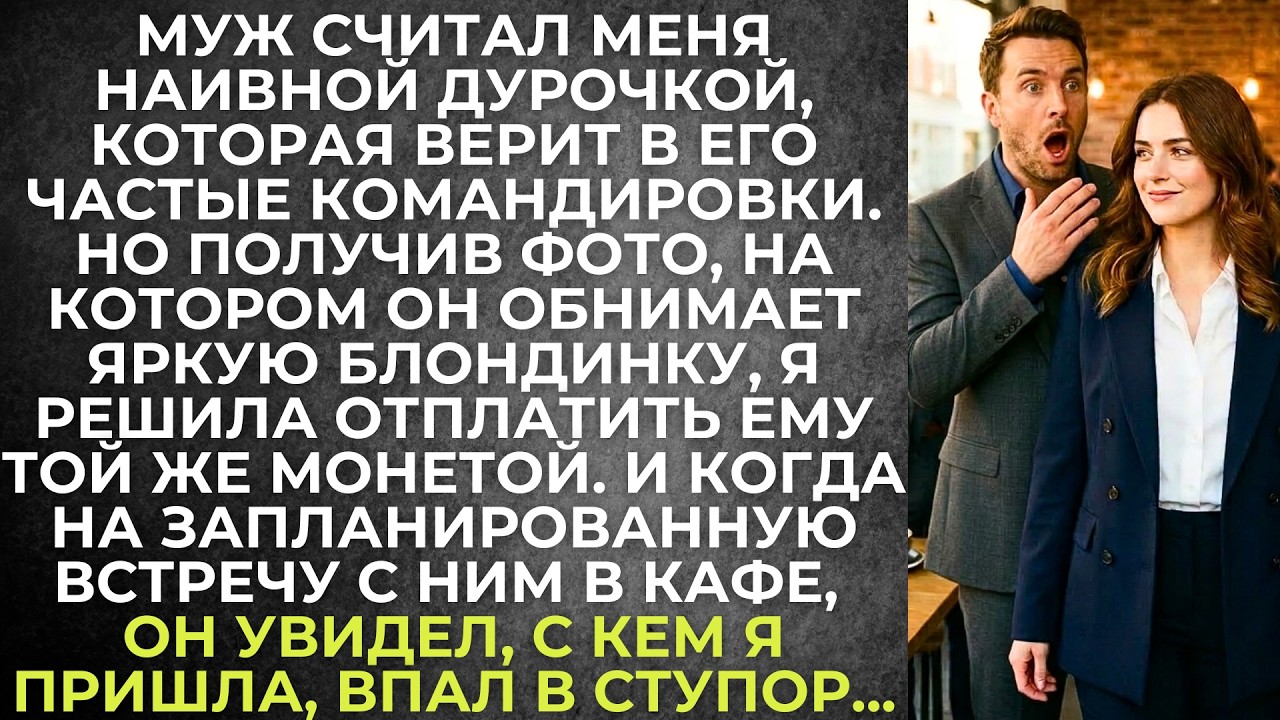 Супруг считал меня наивной, которая верит в его командировки. Но получив фото, где он целует другую