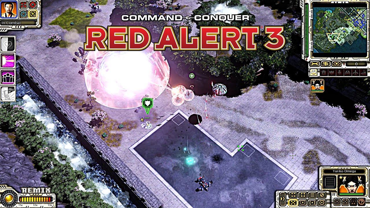 Red Alert 3 Remix MOD PVE Map Gameplay | Never Ever play this MAP!!! Too Tough to WIN!!!