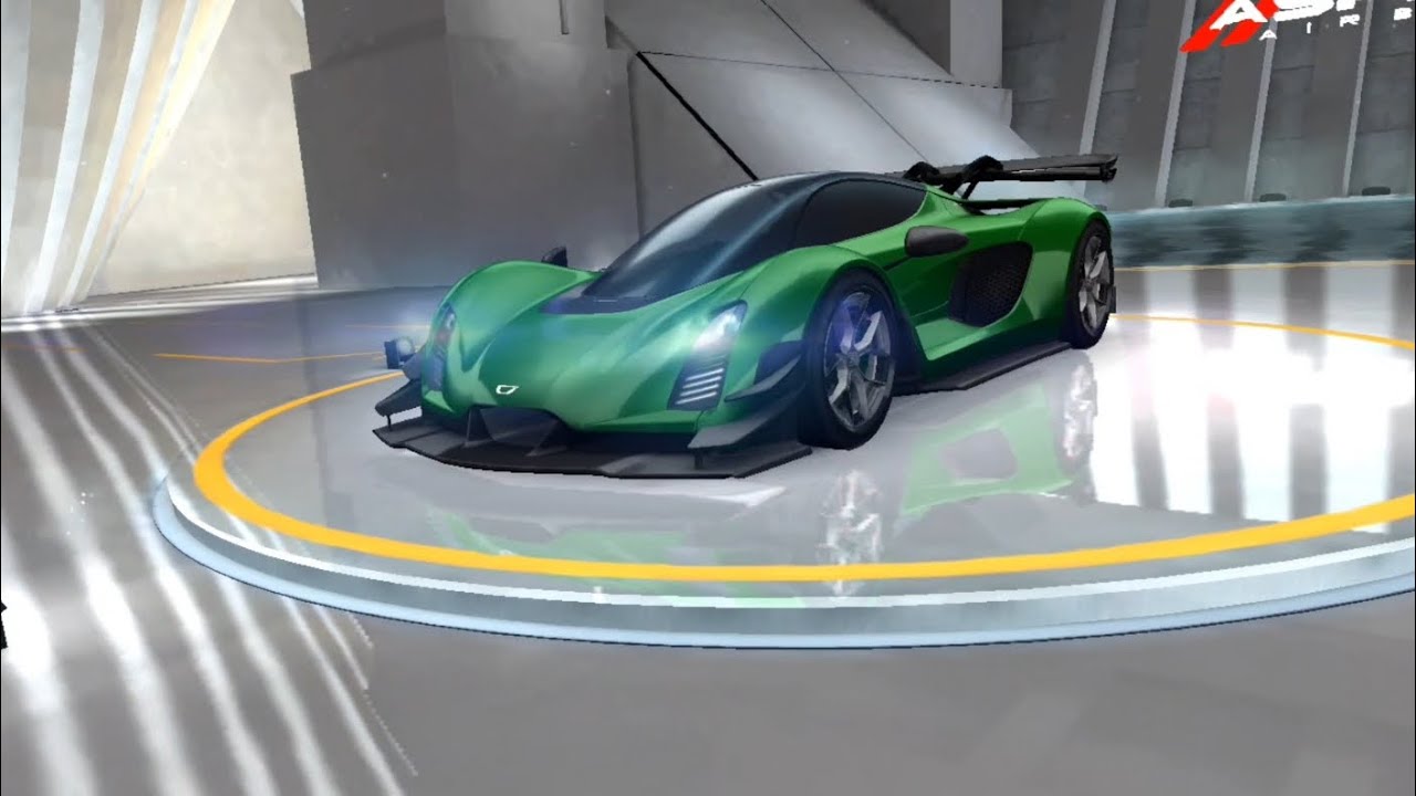 Asphalt 8 airborne new car  Czinger 210 