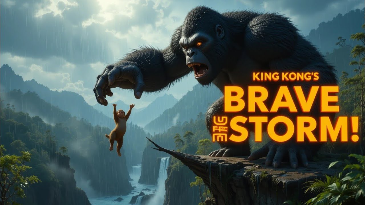 &ldquo;Baby Bear Swept Away by Flood, But King Kong&rsquo;s Heroic Act Will Melt Your Heart!&rdquo;