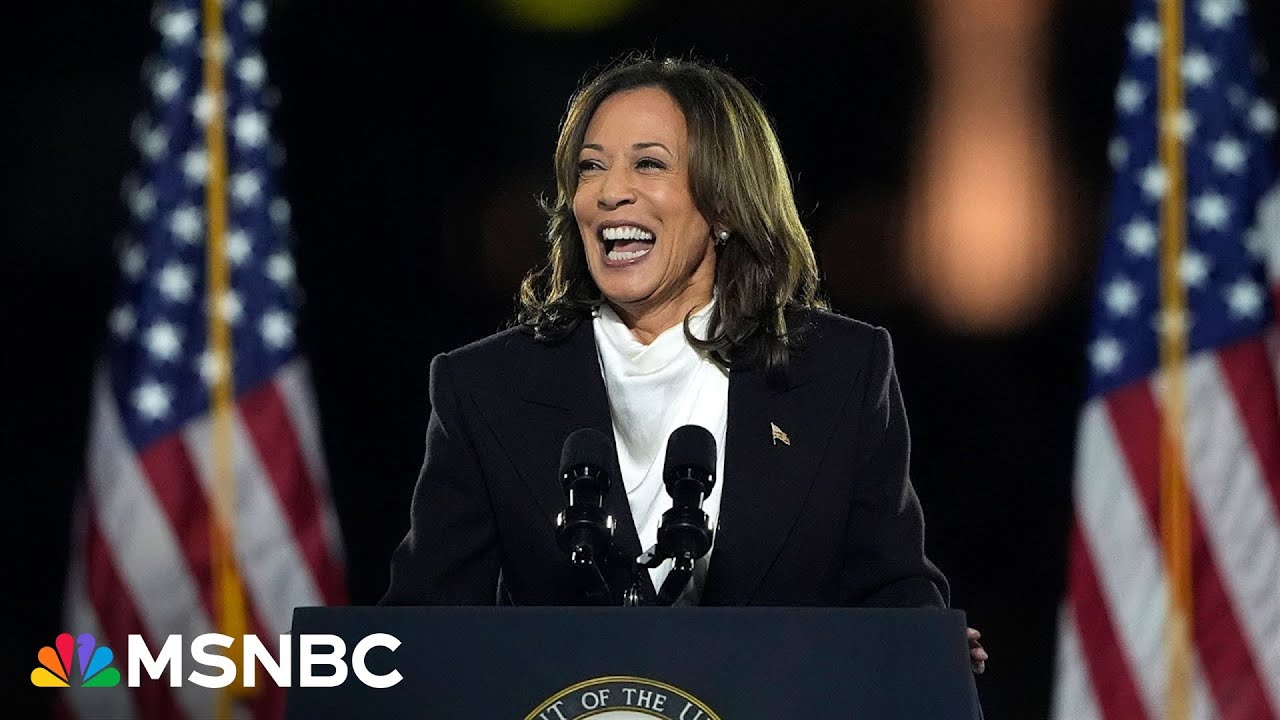 LIVE: Kamala Harris speaks at rally in swing-state Nevada ahead of Election Day