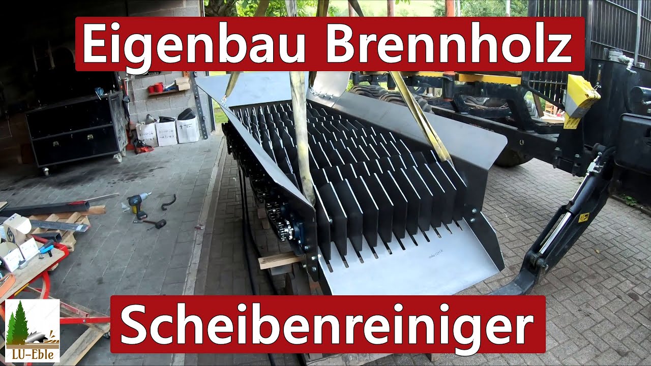 Eigenbau Brennholz Scheibenreiniger | Teil 1 | TikTok Video Hit