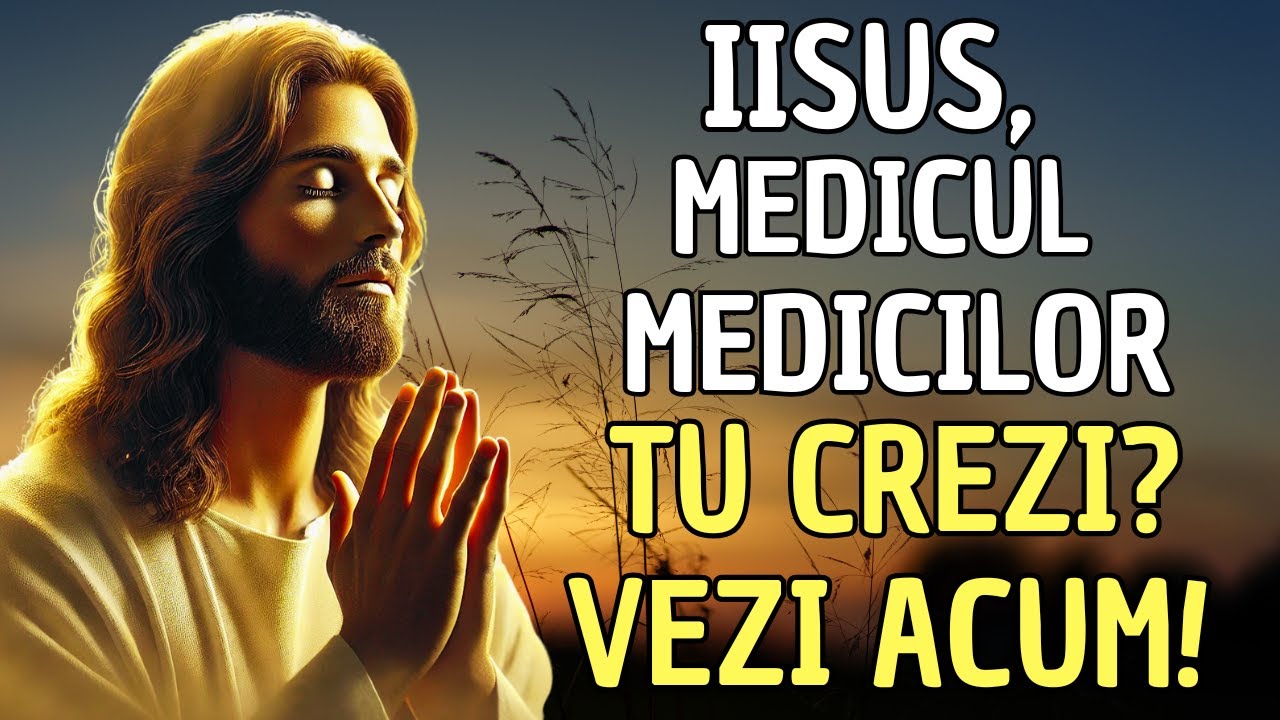 DESCOPERĂ ACUM PUTEREA LUI IISUS PENTRU VIAȚA TA, MEDICUL MEDICILOR. PRIMEȘTE VINDECAREA TA!