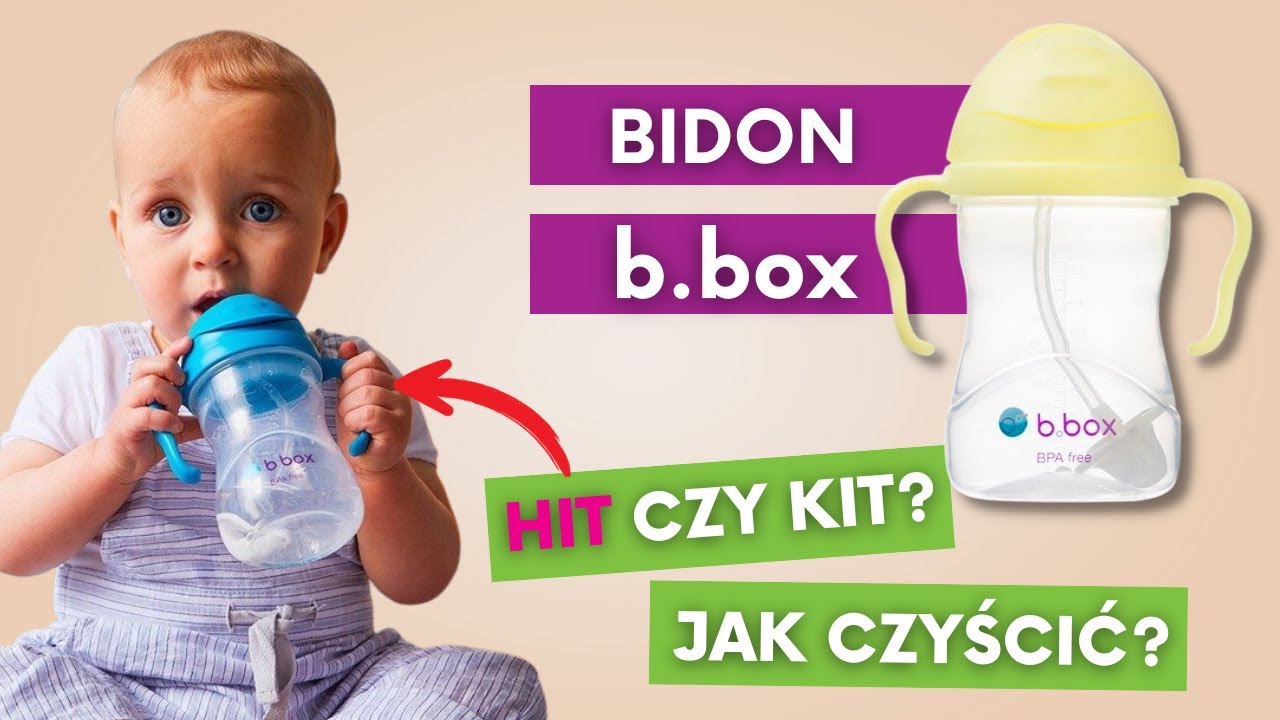 HIT czy kit? Bidon B.Box z obciążoną słomką
