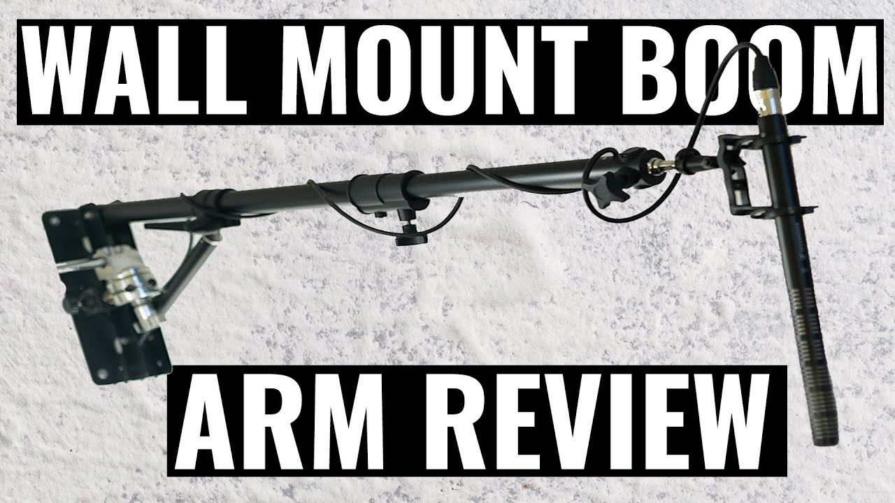 This Studio MOUNT is AMAZING for Creators (Wall Mount Boom Arm Review)
