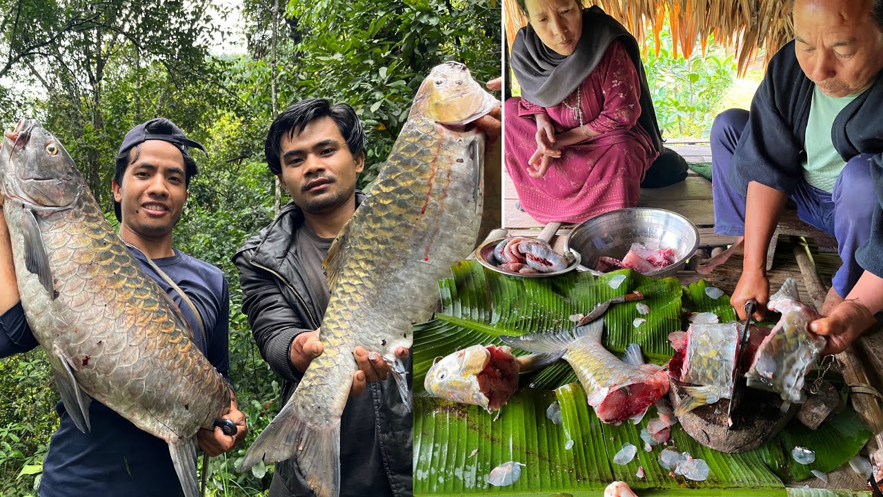 Monster 15kg Mahseer Caught | Catch & Cook with Family and Brother.