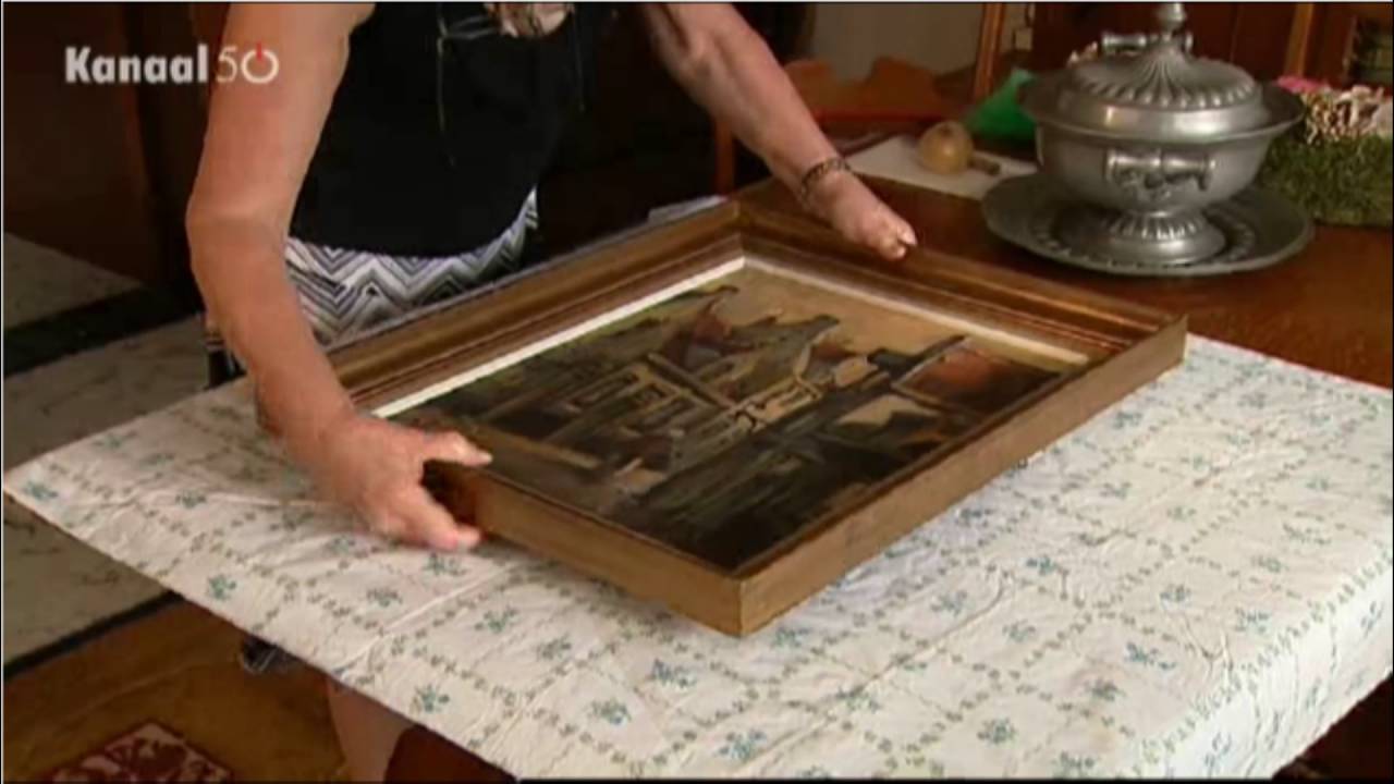 doe het zelf schilderij restauratie