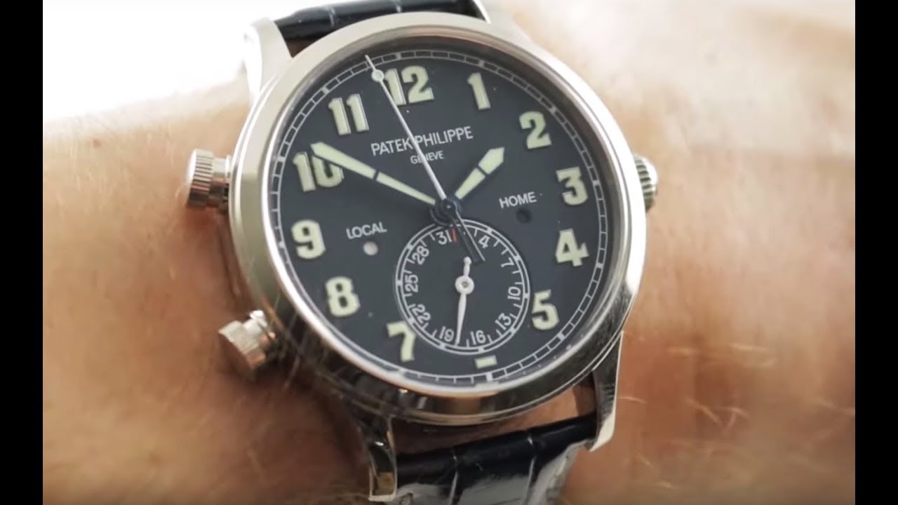 Patek Philippe Calatrava Pilot Travel Time 5524G-001 Pilot's Watch Review