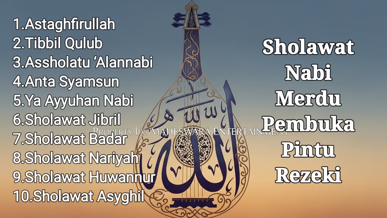 SHOLAWAT PEMBUKA REZEKI & KETENANGAN HATI | SHOLAWAT NABI 1 JAM NONSTOP