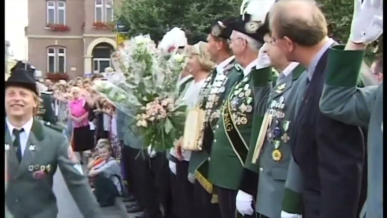 Parade 1996 - Königspaares Kurt & Margot Jansen