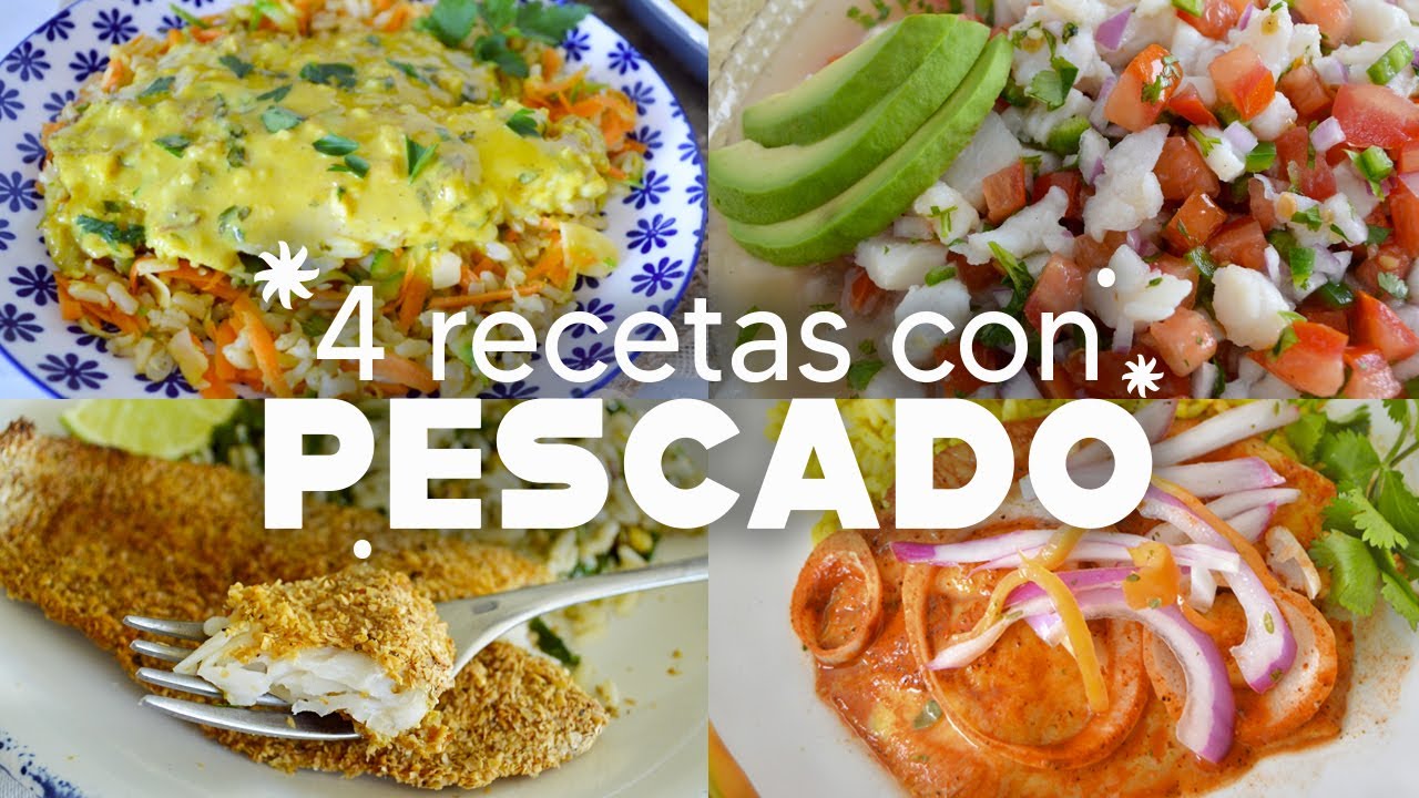 4 RECETAS FÁCILES CON PESCADO para olvidar el pescado a la parrilla