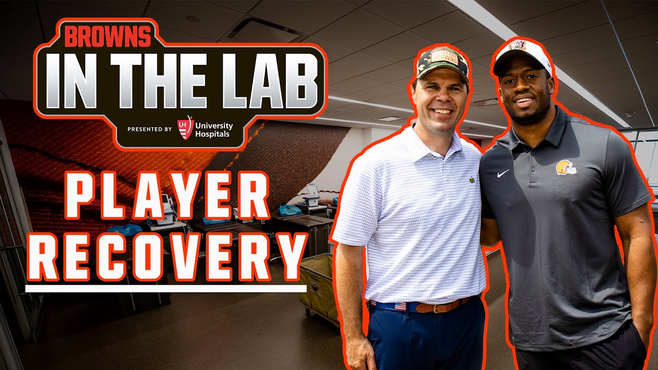 Take a look inside the Browns Recovery room! | In the Lab Ep.2