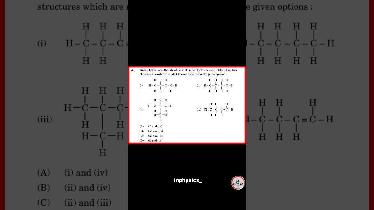 🧪 Can you spot the related hydrocarbons#viral #class10 #funny #inphysics #education