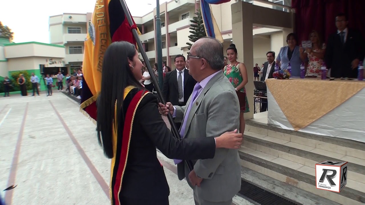 Juramento a la Bandera 2018-2019 Colegio Alfredo Raúl Vera Vera
