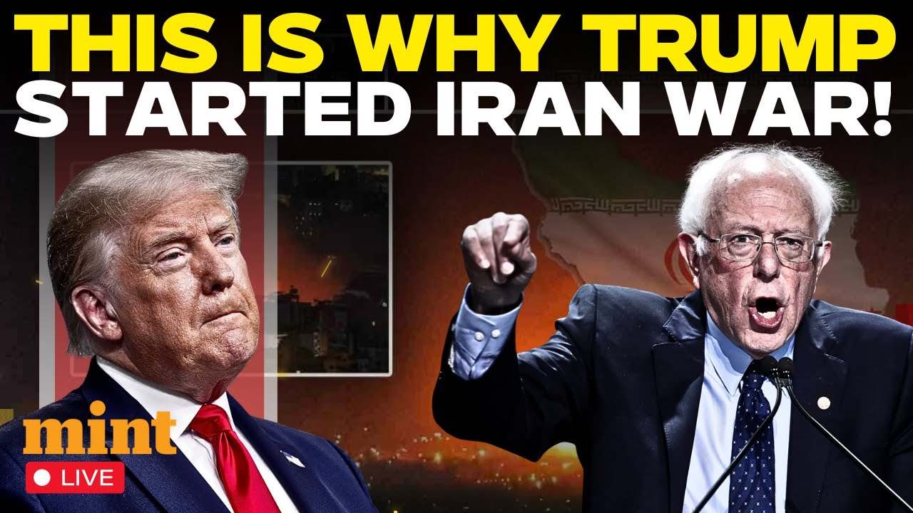 Bernie Sanders LIVE: Trump-Netanyahu Iran War Plot Sparks Fiery Debate | US News | Netanyahu News