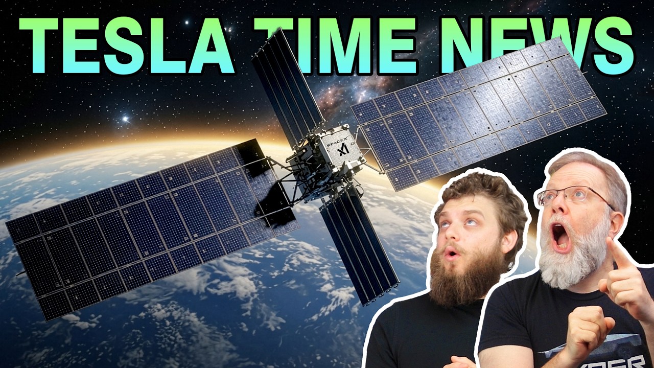 First Look: SpaceX AI Data Center in Space! | Tesla Time News 634