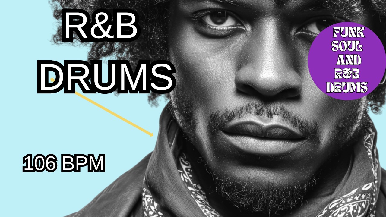 106 BPM Modern R&B Drum Loop | Driving Groove