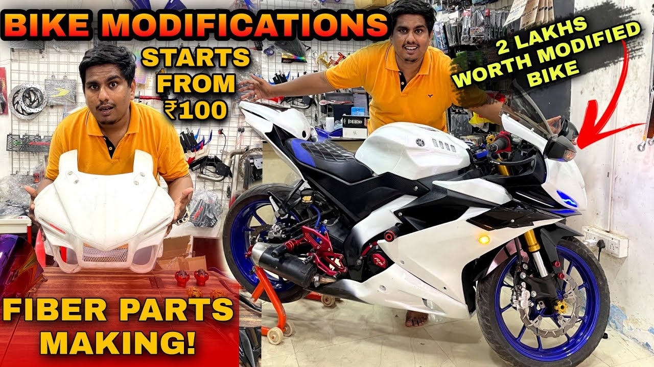 Best Bike Modifications At Low Price |Bike Accessories |  Nuts And Bolts | Chennai