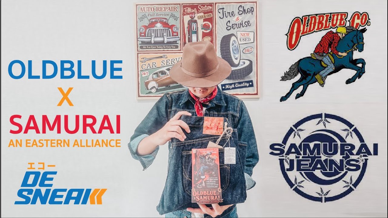 Oldblue X Samurai An Eastern Alliance : Eakko De Sneak (Denim & Sneakers)