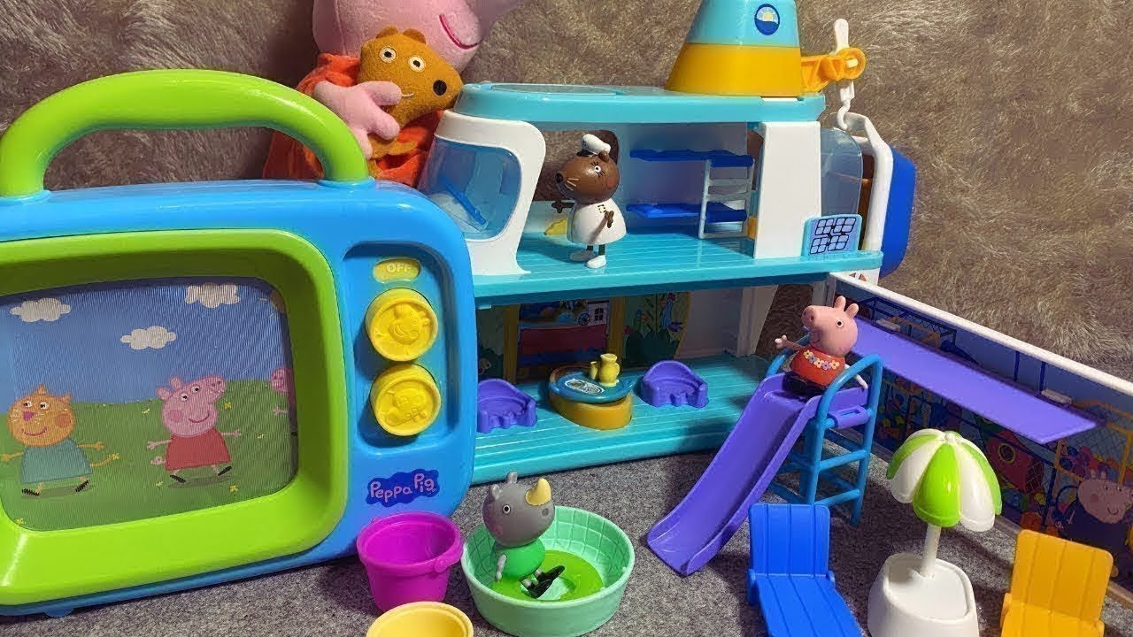 PEPPA PIG TOYS HOUSE PEPPA PIG MEDIC CASE UNBOXING I 142 MINUTES SATISFYING ASMR VIDEO