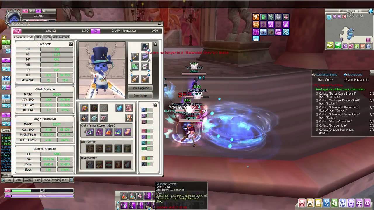 Eden Eternal Rose Temple Lv80 Trial
