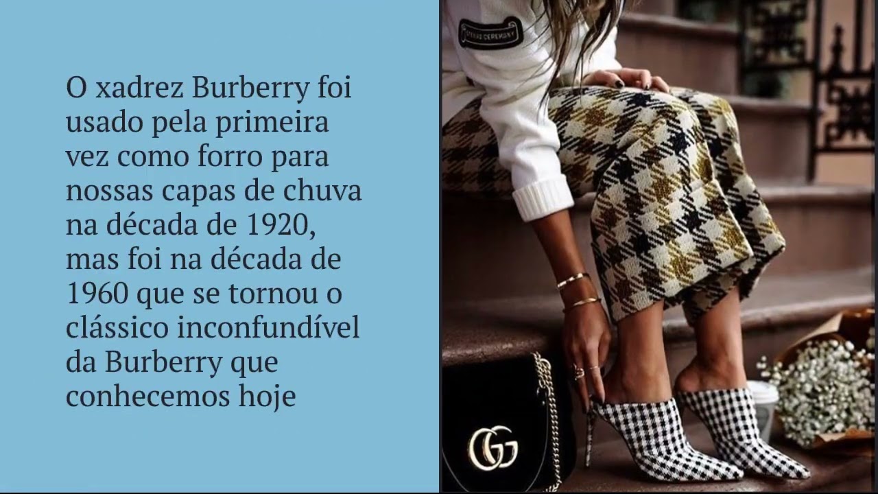 A MODA E A HISTORIA DA PADRONAGEM XADREZ